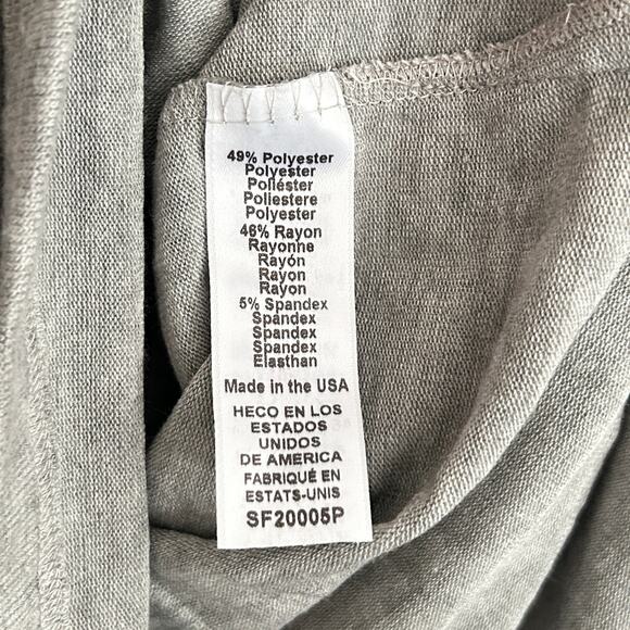 Michael Stars Madison Brushed Jersey Cowl Neck Sweater S SP PS Gray NWT Top - Picture 4 of 8